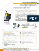 f2003 GSM Ip Modem Technical Specification