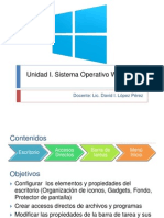 Sistema Operativo w7 Informatica I (p1 Domingos)