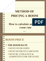 Method of Pricing A Room: How To Calculate and Set A Room Rate