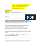 Asignaciones Familiares Legislacion Cambios 2012 Decreto 1667