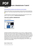 Download Aplikasi Remote Administrator Control Client by Witarsa SN219208515 doc pdf