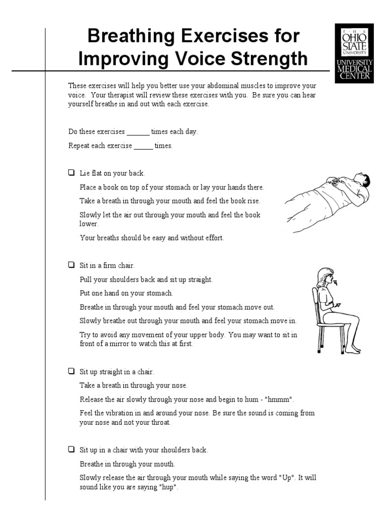 Breathing Exercises For | Breathing | Medical Treatments