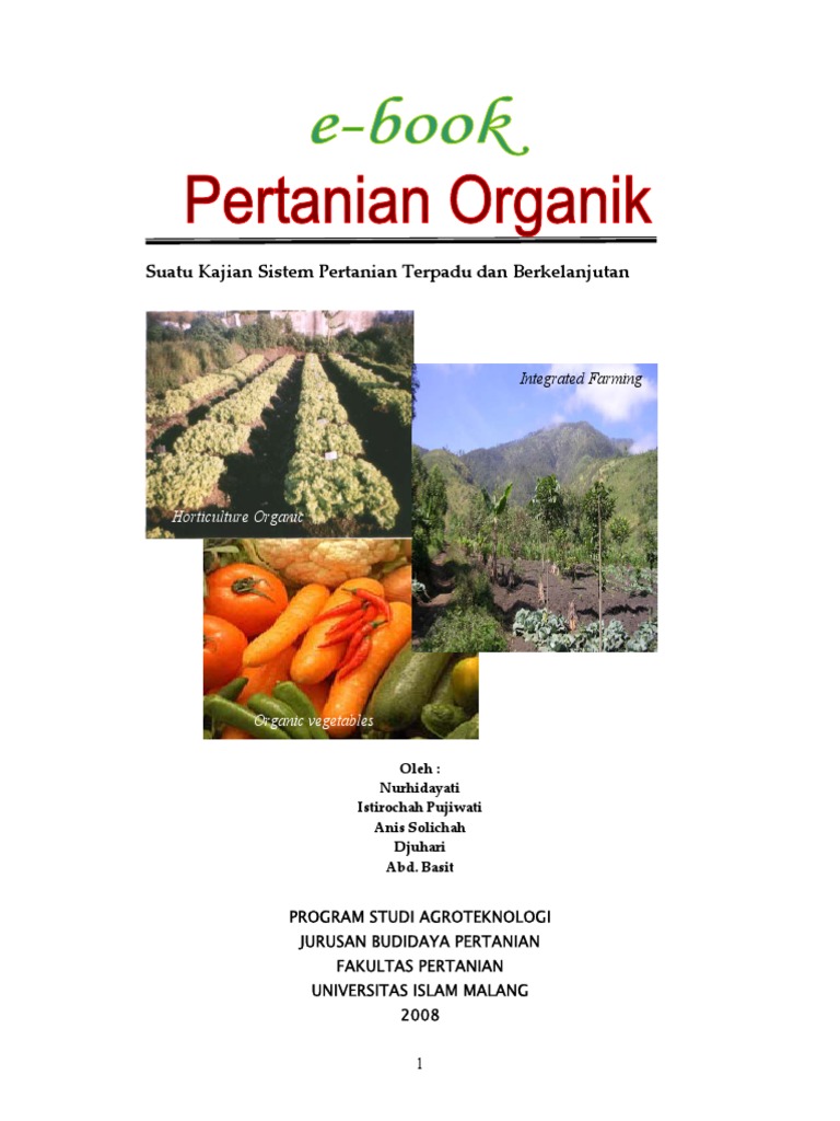 E Book Pertanian Organik