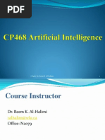 0 CP468 Artificial Intelligence