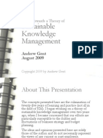 Sustainable 111 Knowledge Managament