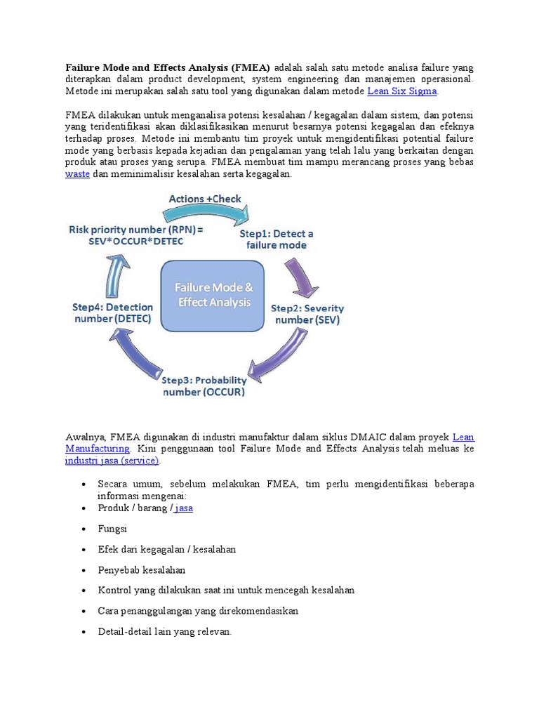 Failure Mode and Effects Analysis 1 | PDF