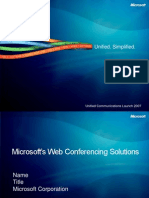 Web Conferencing