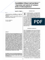 Milan B. Arambašić, Dušan Ristanović, Alenka Đorđević:
Applicational possibilities of linear and non-linear (polynomial) regression and 
analysis of variance: Kinetics of Chloramphenicol.
 Boll. Chim. Farm., 141 (1): 33-44, 2002.
