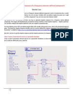 Impulse Response of Frequency Domain Component