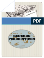 Géneros periodísticos