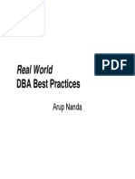 Real World - DBA Best Practices - ArupNanda