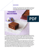 Yogurt Brownies (Eggless) : This Post
