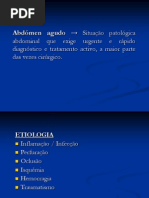 Abdómen agudo