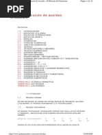 Musica - Formacion de Acordes