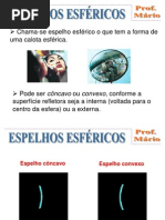 Espelhos Esfericos