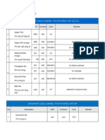 PHỤ PHÍ HÀNG XUẤT sample