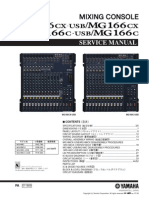 Yamaha Mg166 Service Manual