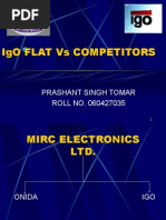 Download IgO FLAT Vs COMPETITORS by johnsinghtomar SN2192560 doc pdf