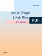 98178903 Theories of Mergers and Tender Offers