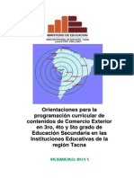 Programacion Comercio Exterior