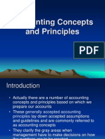 Accounting Concepts & Principals