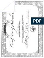 Conference Certififcate