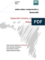 Desarrollo Humano, Pobreza y Desigualdades