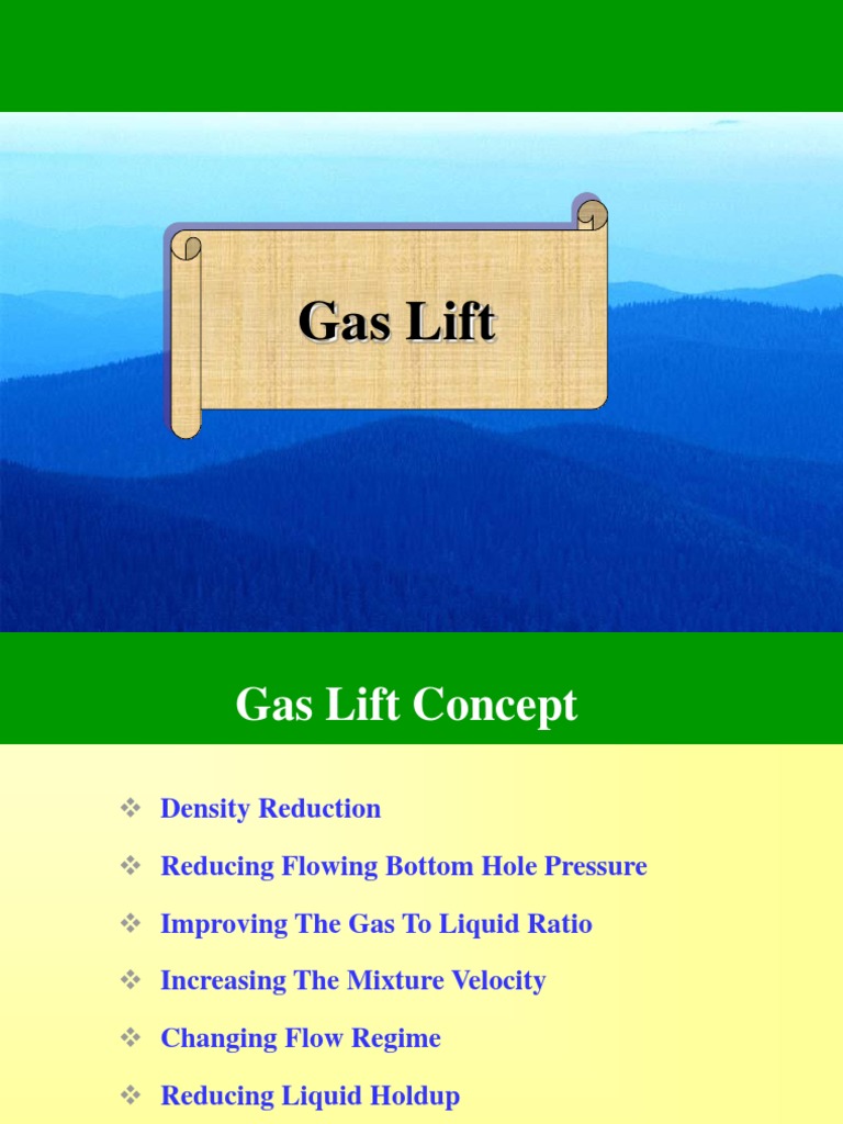 Gas Lift System Overview and Design | PDF | Lift (Force) | Petroleum ...