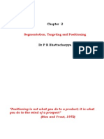 Chapter 2 - Segmentation, Targeting and Positioning