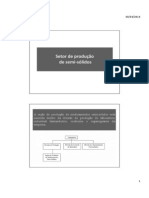 Esquema de Produção - Setor Semi Solidos