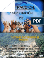 explotacion recursos naturales