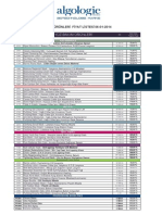 ALGOLOGIE KABİN Fiyat Listesi 01-2014