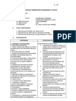 Plan Anual Formacion Ciudadana y Civica 2014