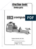 EMCO Compact 5 Manual