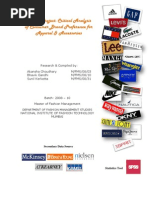 Download Critical Analysis of Consumer Brand Preference for Apparel  Accessories by Sevesh SN21930077 doc pdf