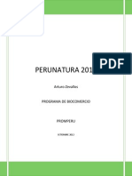 Informe de Valor Perunatura 2012