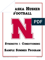 Summer Strength & Conditioning - Nebraska Football