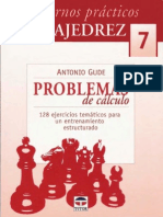 Cuadernos Prácticos de Ajedrez 07 - Problemas de Cálculo