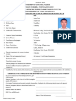 Application for Stipendjum