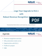Oracle EBS R121 How To Leverage Your Upgrade To R12.1 With Robust Revenue Recognition Automation