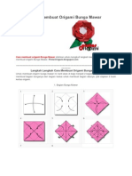 Download Cara Membuat Origami Bunga Mawar by eizzatisyaurah SN219322173 doc pdf