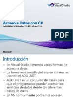 Acceso a Datos Con C#