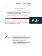 Example Narrative Assessment Reports