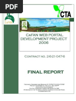 Download CaFAN Web Portal Project Final Report 2006 by teval SN2193332 doc pdf