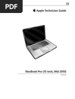 Download Apple Technician Manual - Macbook Pro 15 - Mid 2010 by Tyler Deieso SN219343078 doc pdf