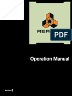 Reason 5 Operation Manual