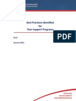 Best Practices Identified For Peer Support Programs Jan 2011 2013 11 07 21 41 31 Utc