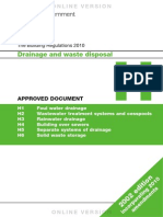 Uk Building Regulations 2010 - Drainage & Disposal - BR - PDF - Ad - H - 2010