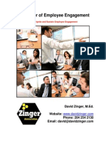 Zinger Pyramid Employee Engagement Model