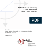 A Market Analysis of Housing Located in Downtoen Grand Rapids